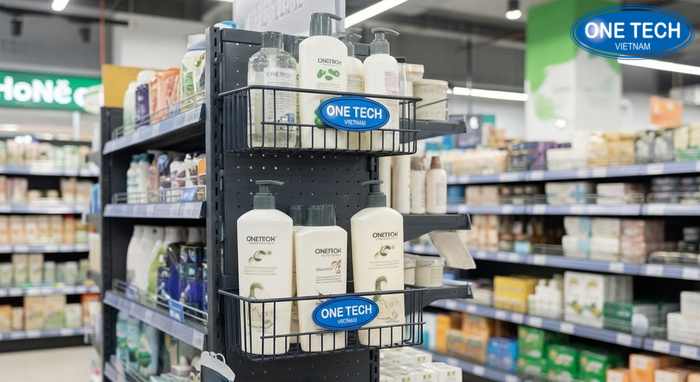 Bảng giá tham khảo kệ treo dầu gội dây tại Đà Nẵng theo chất liệu và kiểu kệ