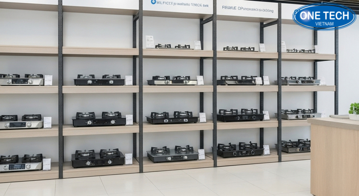 15+ mẫu kệ trưng bày bếp gas Bộ sưu tập nhiều mẫu kệ trưng bày bếp gas cho cửa hàng nhỏ và vừa