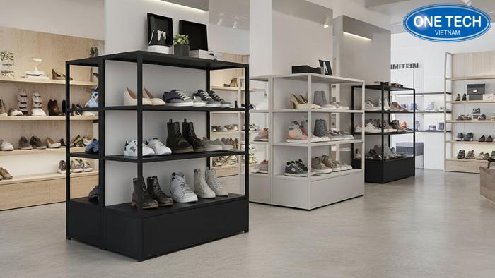 Tổng hợp các mẫu kệ trưng bày giày dép đẹp nhất năm