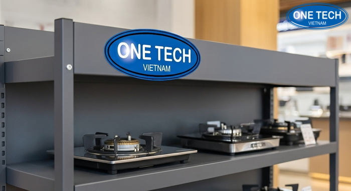 Kệ sắt trưng bày bếp ga sơn tĩnh điện Kệ sắt trưng bày bếp ga sơn tĩnh điện chắc chắn, thẩm mỹ