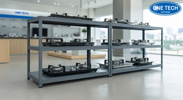 Khảo sát thiết kế kệ trưng bày bếp gas tại Đà Nẵng Khảo sát mặt bằng và lên phương án thiết kế kệ trưng bày bếp gas