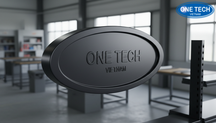 Gia cong ke trung bay do dien Can canh gia cong khung thep va son tinh dien cho ke trung bay do dien