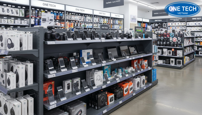 Ke dieu chinh tang linh hoat Ke trung bay do dien co the dieu chinh tang de phu hop nhieu kich thuoc san pham