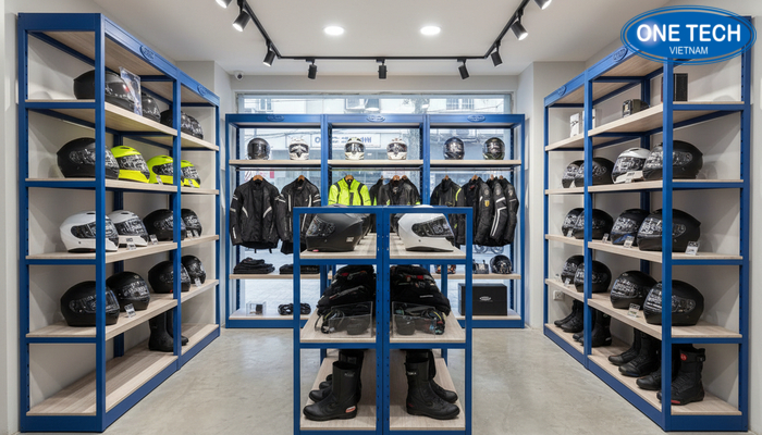 Mau ke tuy chinh theo kich thuoc va mau sac cua cua hang