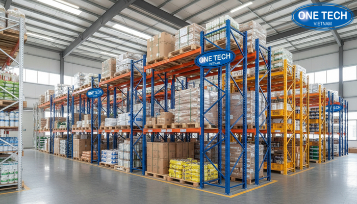 Tổng hợp hình ảnh các loại kệ pallet phổ biến