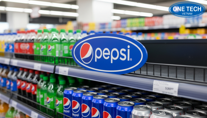 Chi tiết nhựa PVC trên kệ trưng bày nước ngọt Chi tiết nhựa PVC cho topper và nhận diện thương hiệu