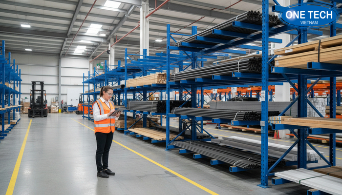 Checklist chọn kệ tay đỡ theo hàng hóa và mặt bằng kho