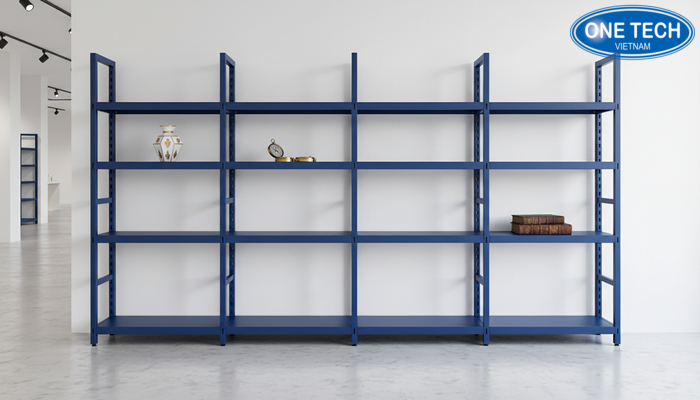 Showroom Kệ siêu thị Đà Nẵng Không gian trưng bày mẫu kệ tại showroom Kệ siêu thị Đà Nẵng