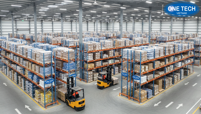 So do bo tri ke double deep toi uu luong di xe nang