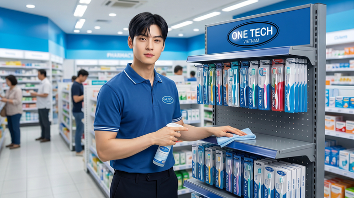 Dụng cụ vệ sinh và bảo quản kệ trưng bày bàn chải đánh răng theo từng chất liệu