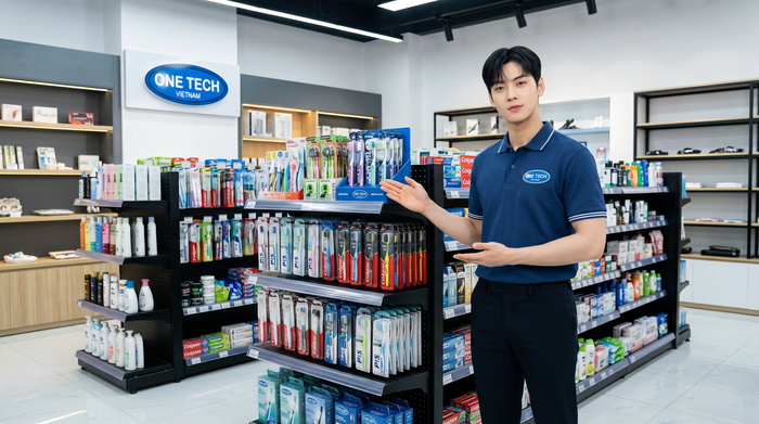 Showroom trưng bày kệ tại Kệ siêu thị Đà Nẵng giúp khách xem mẫu kệ bàn chải trực tiếp