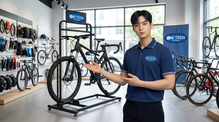 Các tiêu chí chọn kệ trưng bày xe đạp phù hợp cửa hàng và gia đình